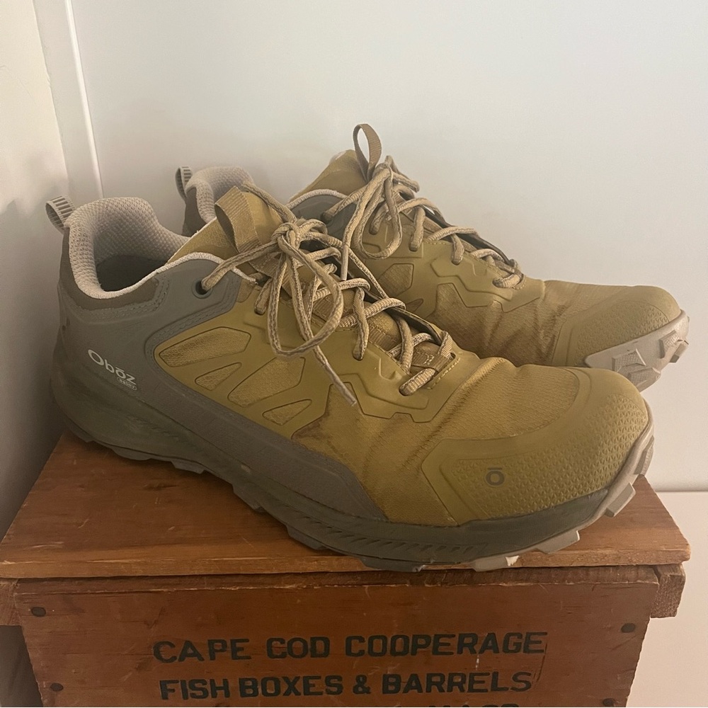 Oboz Katabatic Men’s Low Waterproof Hiking Shoes Boots Size 11 Like New
